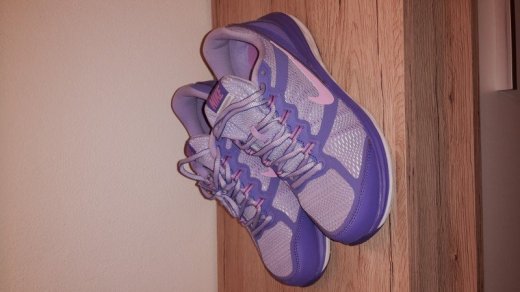 Fialové botasky Nike