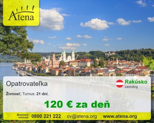 Opatrovatelka, opatrovatel, zdravotna asistentka