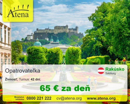 Opatrovatelka, opatrovatel, zdravotna asistentka