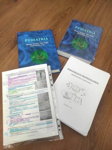Pediatria Šašinka + vypracká a propedeutika