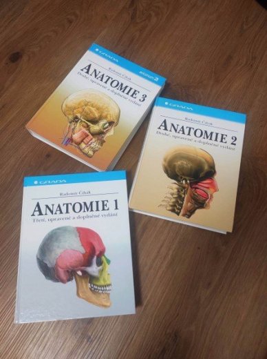 Anatómia Čihák 1-3 diel.