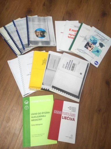 Skriptá a materiály na medicínu
