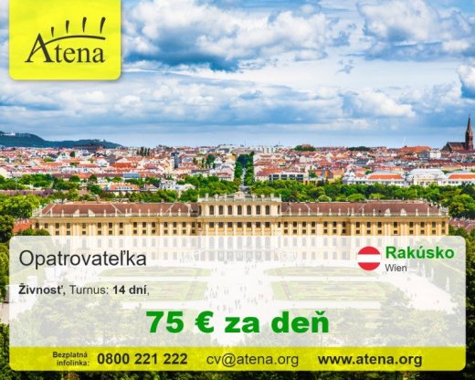Opatrovatelka, opatrovatel, zdravotna asistentka