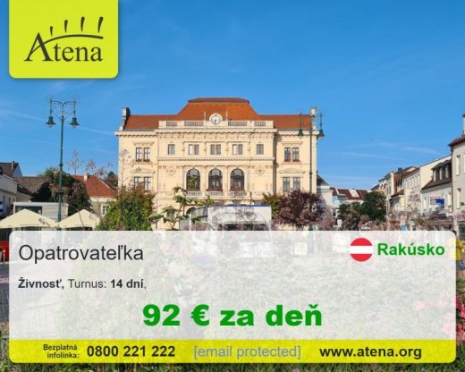 Opatrovatelka, opatrovatel, zdravotna asistentka