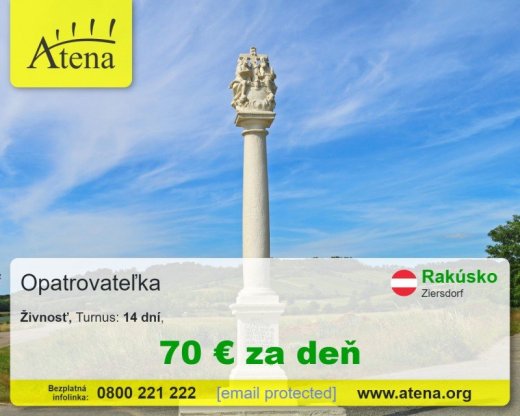Opatrovatelka, opatrovatel, zdravotna asistentka