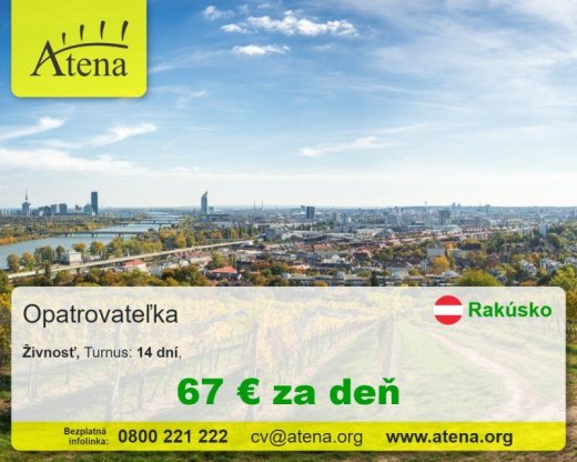 Opatrovatelka, opatrovatel, zdravotna asistentka