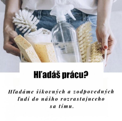 Upratovacie práce: Bratislava / Pezinok