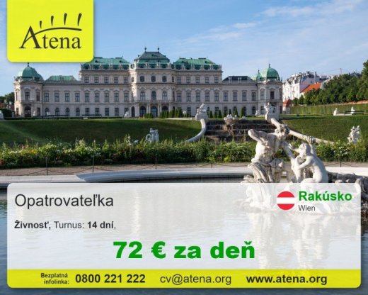 Opatrovatelka, opatrovatel, zdravotna asistentka
