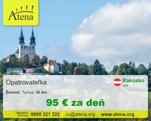 Opatrovatelka, opatrovatel, zdravotna asistentka