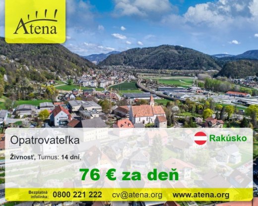 Opatrovatelka, opatrovatel, zdravotna asistentka