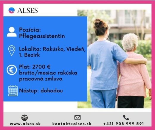 Zdravotní asistenti, praktické sestry, Viedeň