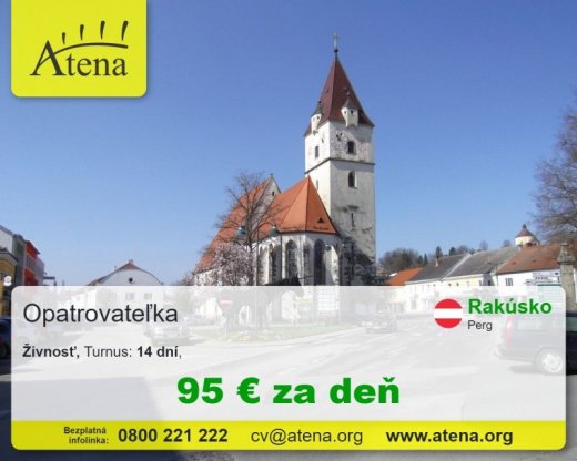 Opatrovatelka, opatrovatel, zdravotna asistentka