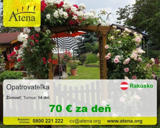Opatrovatelka, opatrovatel, zdravotna asistentka