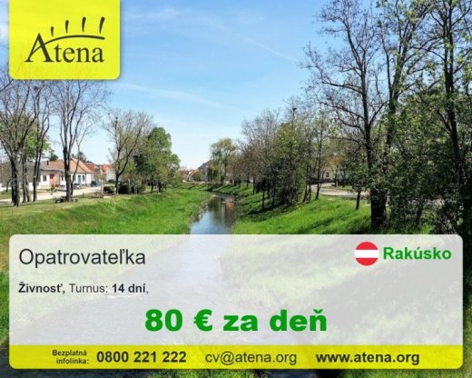 Opatrovatelka, opatrovatel, zdravotna asistentka
