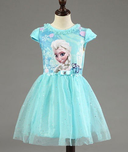 Satocky Elsa tutu modre s trblietkami 4-5 a 6 rok