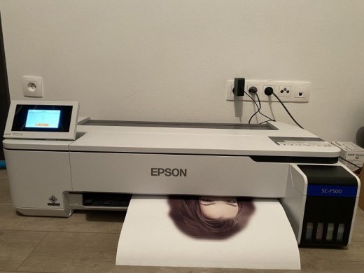 Epson SureColor F500 ,REDLINE  40X60 CM Heat press