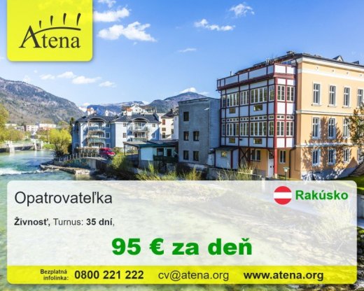 Opatrovatelka, opatrovatel, zdravotna asistentka