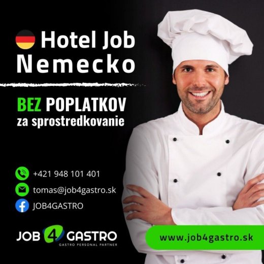 Kuchár na Gasthof, Nemecko, 2500€ +- netto