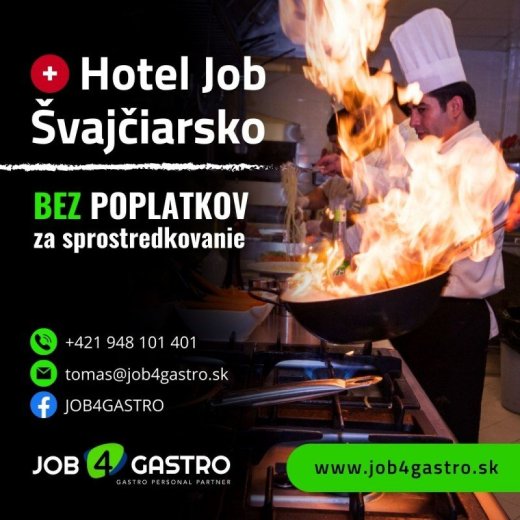 Kuchár na mäso a gril, Švajčiarsko, 5000CHF Brutto