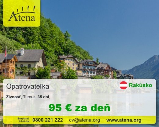 Opatrovatelka, opatrovatel, zdravotna asistentka