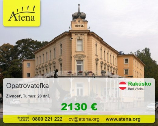 Opatrovatelka, opatrovatel, zdravotna asistentka