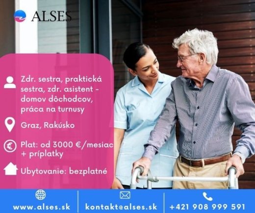 Zdravotná a praktická sestra, zdr. asistent, Graz