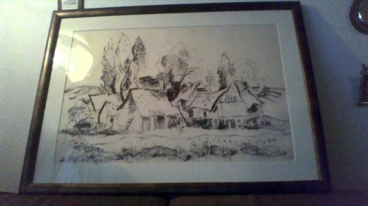 obraz ( Nadežda Ždiňáková 1983 - Chalúpky )...
