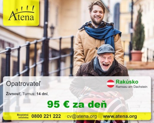 Opatrovatelka, opatrovatel, zdravotna asistentka