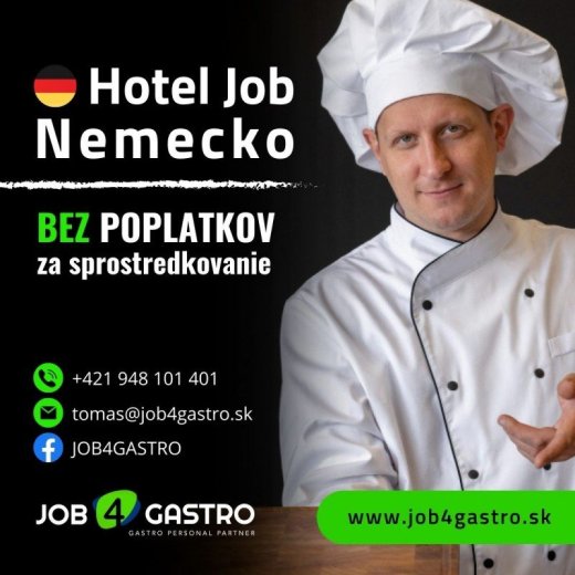 Kuchár na 3 Gasthof v Nemecku, 2400€ netto
