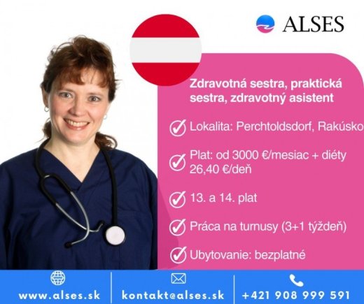 Zdr. sestra, asistent, praktická sestra, turnusy v
