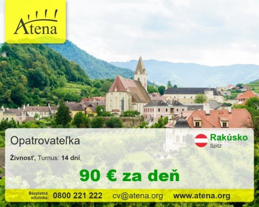 Opatrovatelka, opatrovatel, zdravotna asistentka