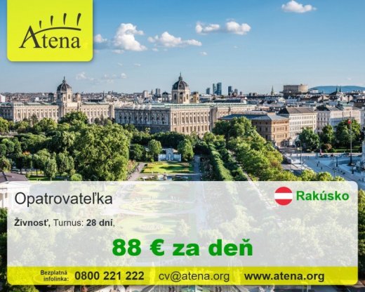 Opatrovatelka, opatrovatel, zdravotna asistentka