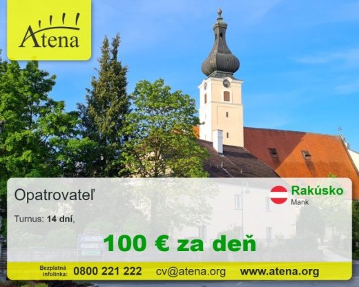 Opatrovatelka, opatrovatel, zdravotna asistentka