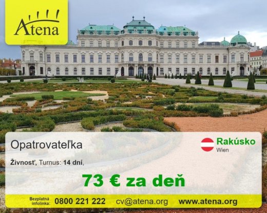 Opatrovatelka, opatrovatel, zdravotna asistentka