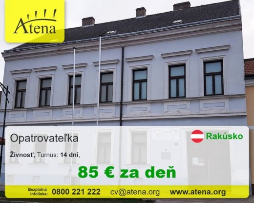 Opatrovatelka, opatrovatel, zdravotna asistentka