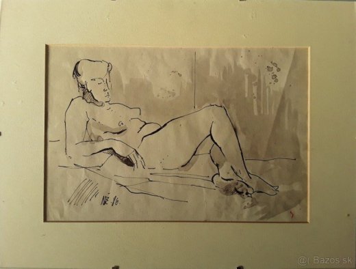 obraz ( Nadežda Ždiňáková 1986 - Akt ) na predaj..