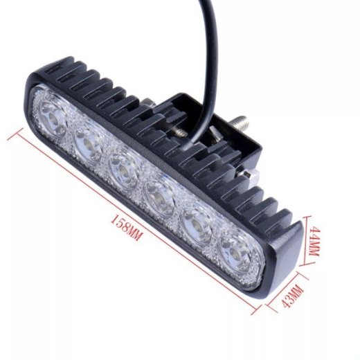 LED svetlo 18W