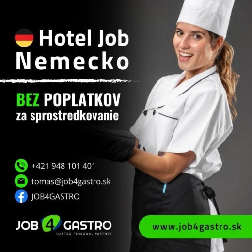 Kuchár do pivovarskej reštaurácie v Nemecku, 2000€