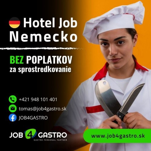 Kuchár do alacarte reštaurácie v Nemecku, 4000€