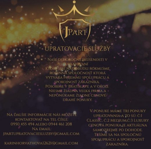 Upratovacie služby