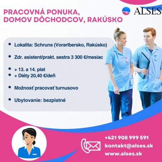 Zdravotná sestra, Schruns Rakúsko