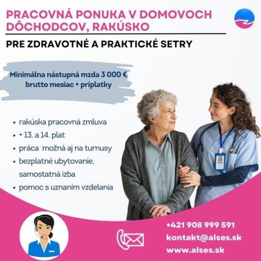 Zdravotná sestra, praktická sestra, Rakúsko