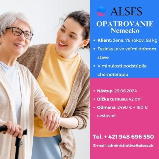Opatrovanie seniorky, Nemecko