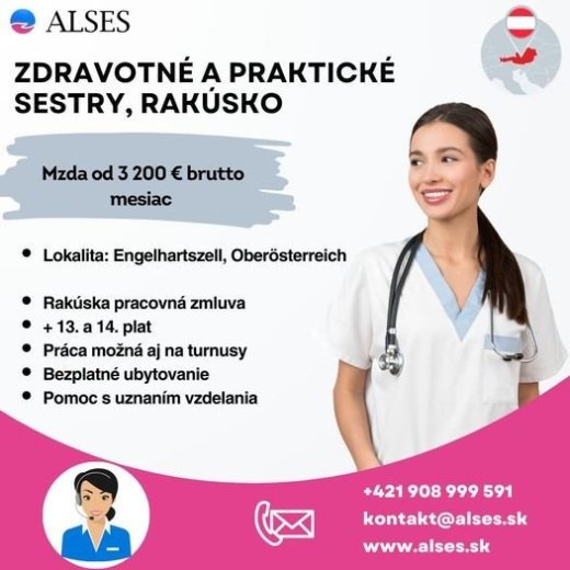 Praktické a zdravotné sestry v Rakúsku