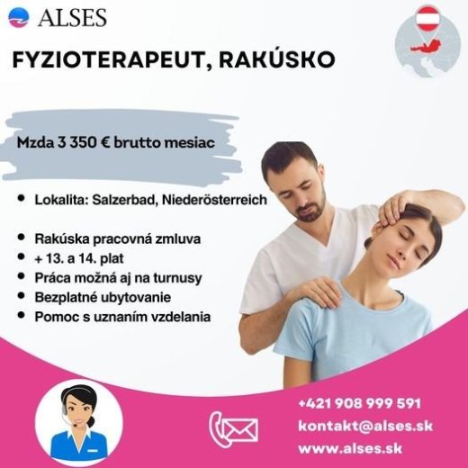 Fyzioterapeut v Rakúsku