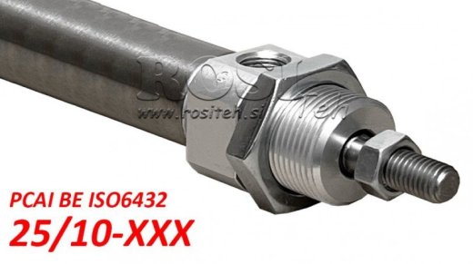 PNEUMATICKÉ VAĽCE PCAS PCAI ISO 6432 mini BE 25/10