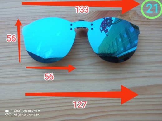 klipy na dioptrické okuliare UV 400 filter č.21-29