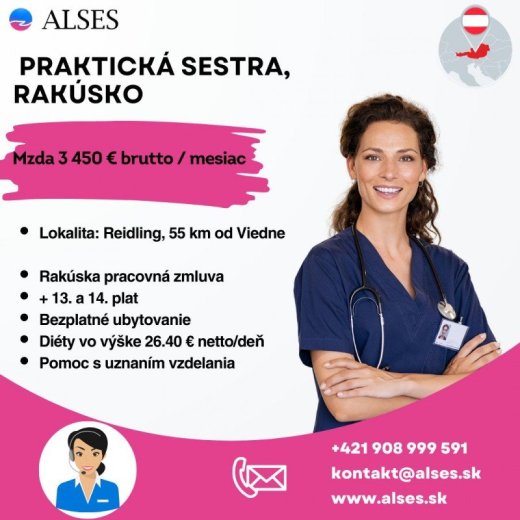 Praktická sestra v Rakúsku