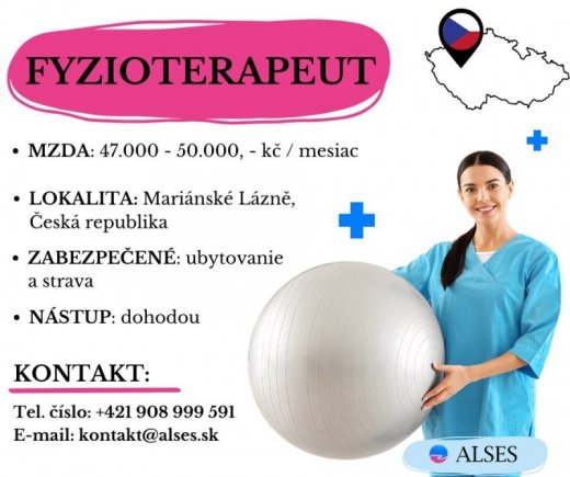 Fyzioterapeut, Mariánské Lázně, Česká republika