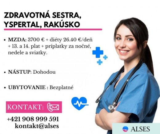 Zdravotná sestra v Rakúsku